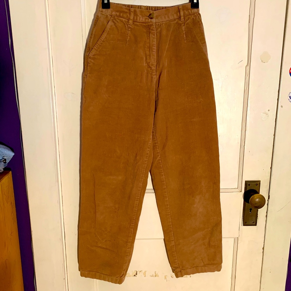 Brown Corduroy LL Bean “Original Fit” Pants
